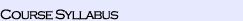 Course Syllabus