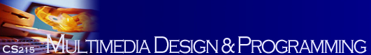 CS215 - Multimedia Design & Programming