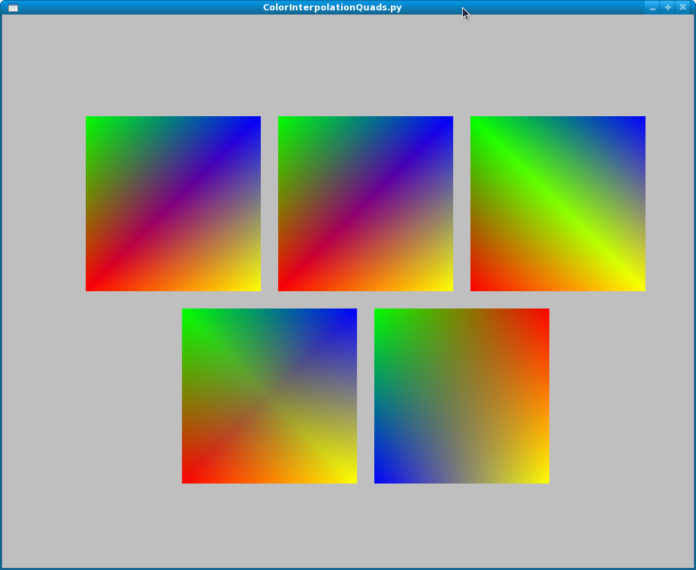 5 ways to do smooth
   shading of a quad