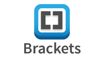 Brackets text editor logo