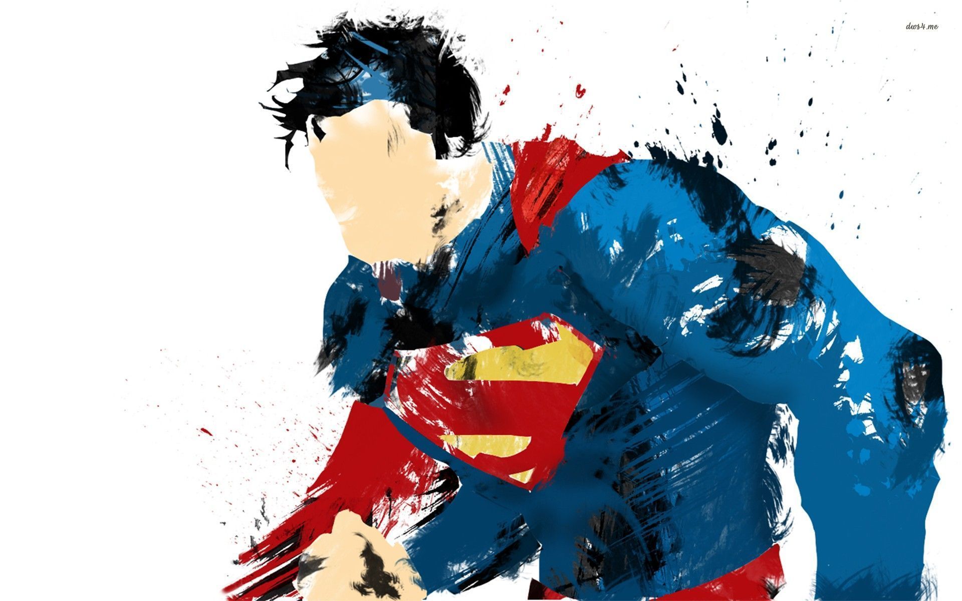 An artistic drawing of DC's Superman