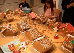 gingerbread houses