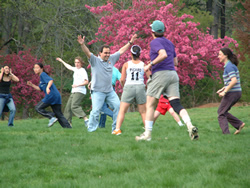 frisbee game