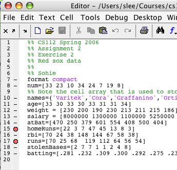 Break Debug Computation for the Sciences: Lab 2