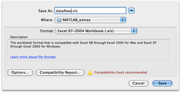 Output file formats word for matlab on mac mac