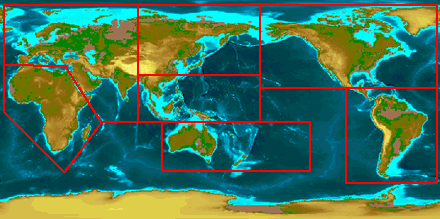 map of Earth