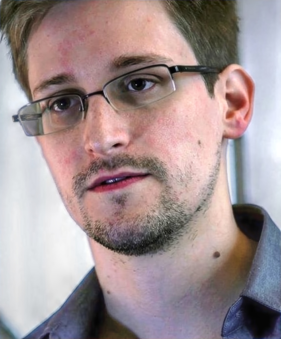 a picture of Edward Snowden